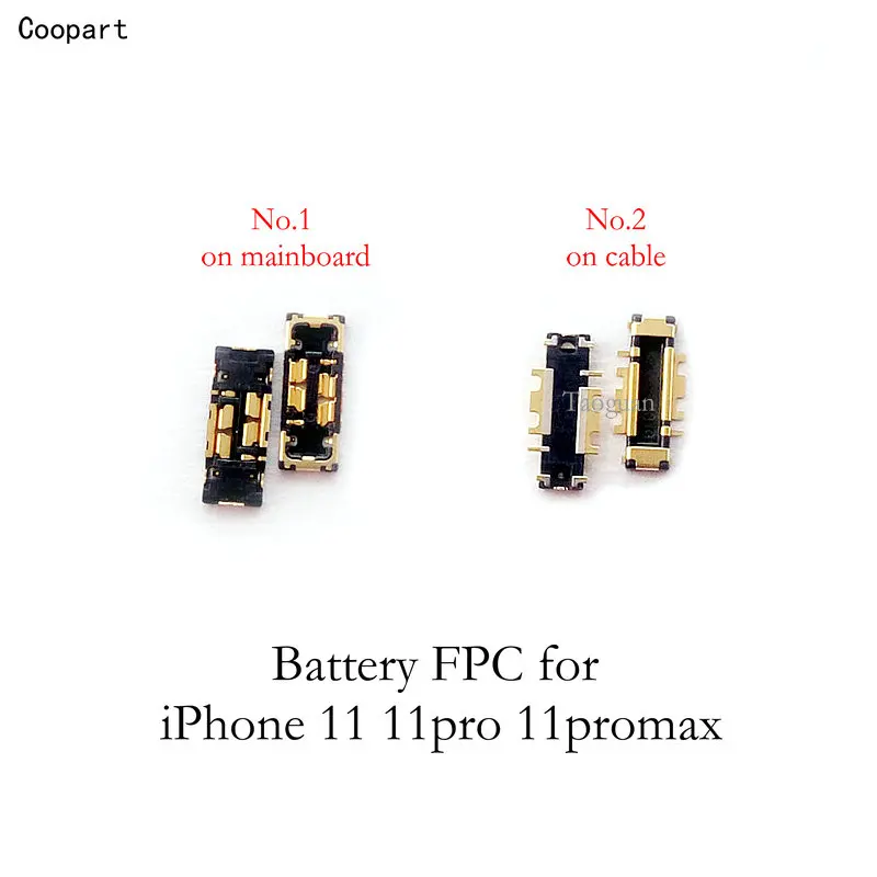 Новый внутренний разъем Coopart для FPC держатель аккумулятора замена контактов на