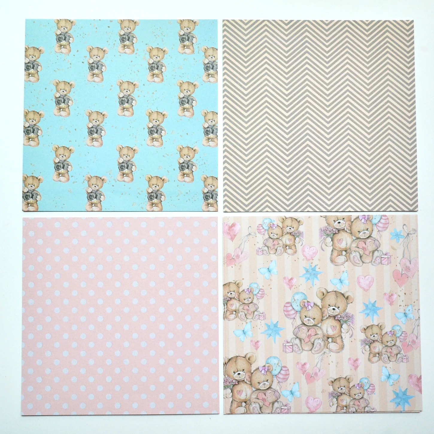 Серия Litte Bear бумажный пакет для скрапбукинга крафт бумага изготовления карт 6