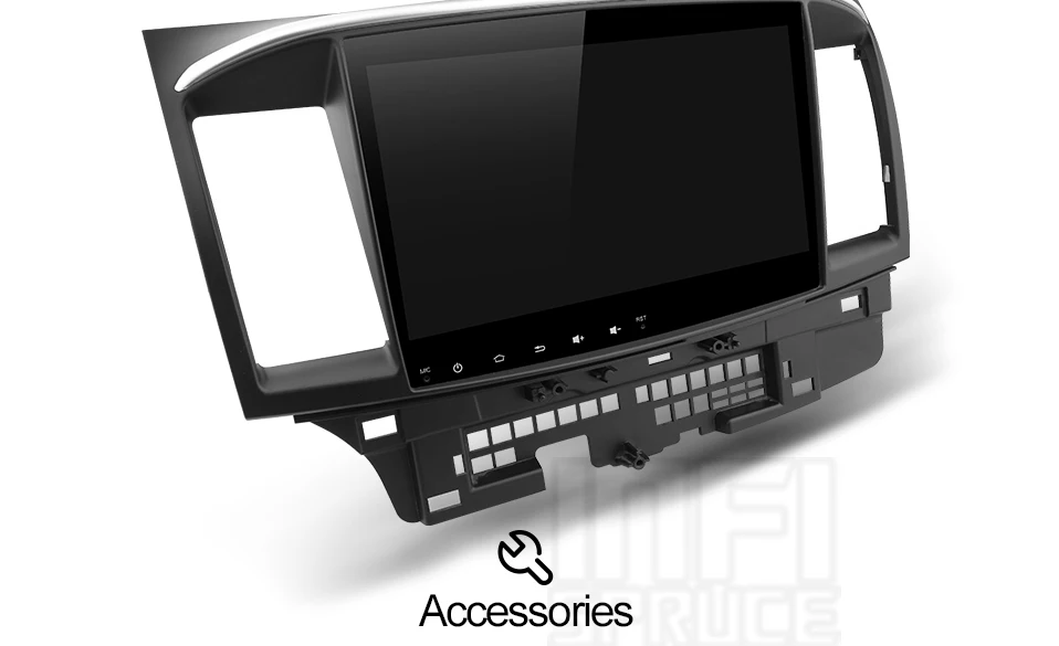 PX30 32G Android 9,0 автомобильный DVD для Mitsubishi Lancer 2005- с 10,1 дюймов 2 DIN 3g/4G gps Радио Видео плеер автомобильная навигация
