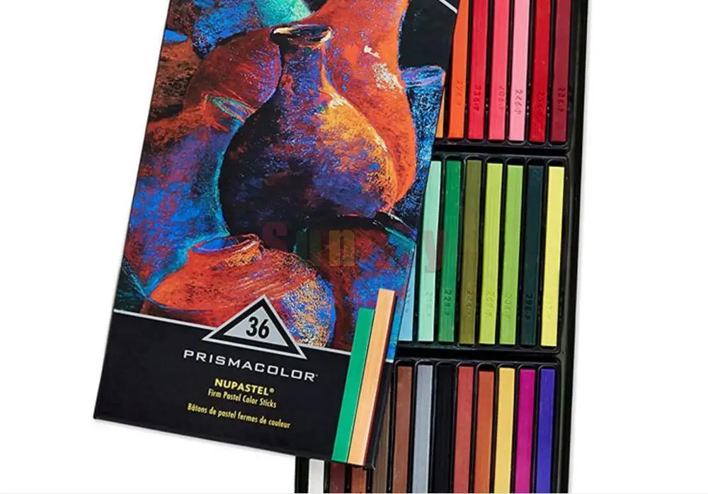 Пастельная палка 12/24/36/48/96 цветов lapis de cor совместимая с prismacolor Набор цветных