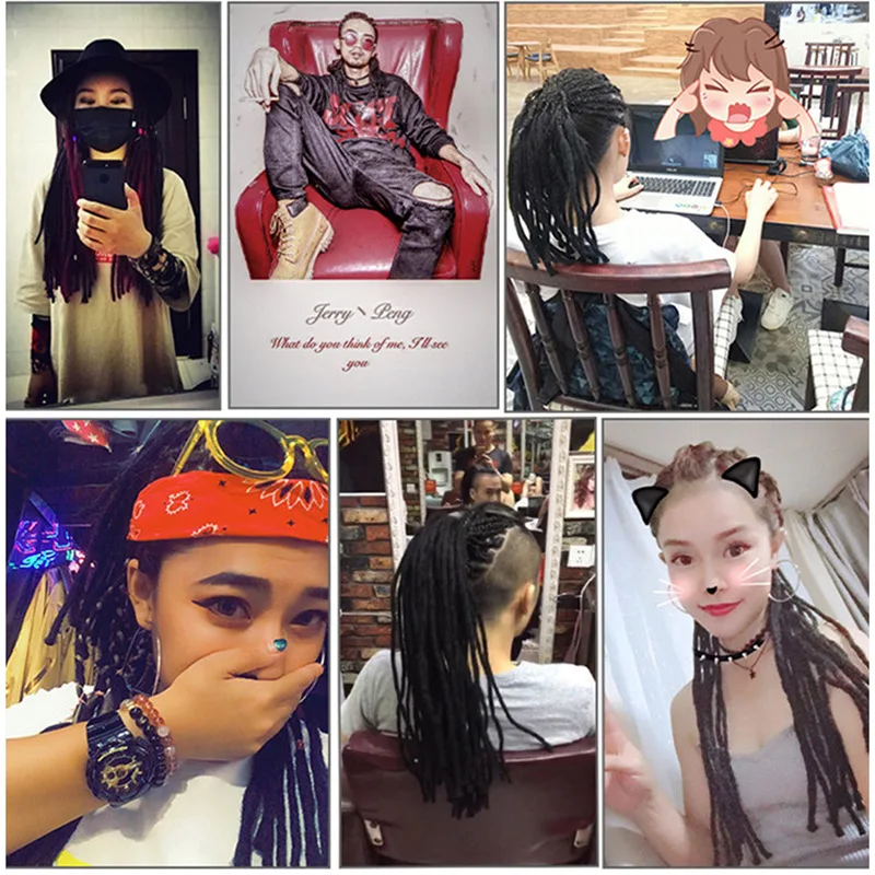 Окрашенные грязные BraidsPile BraidsHair PomponFix ремонтный переиздание космический SilkAfrican