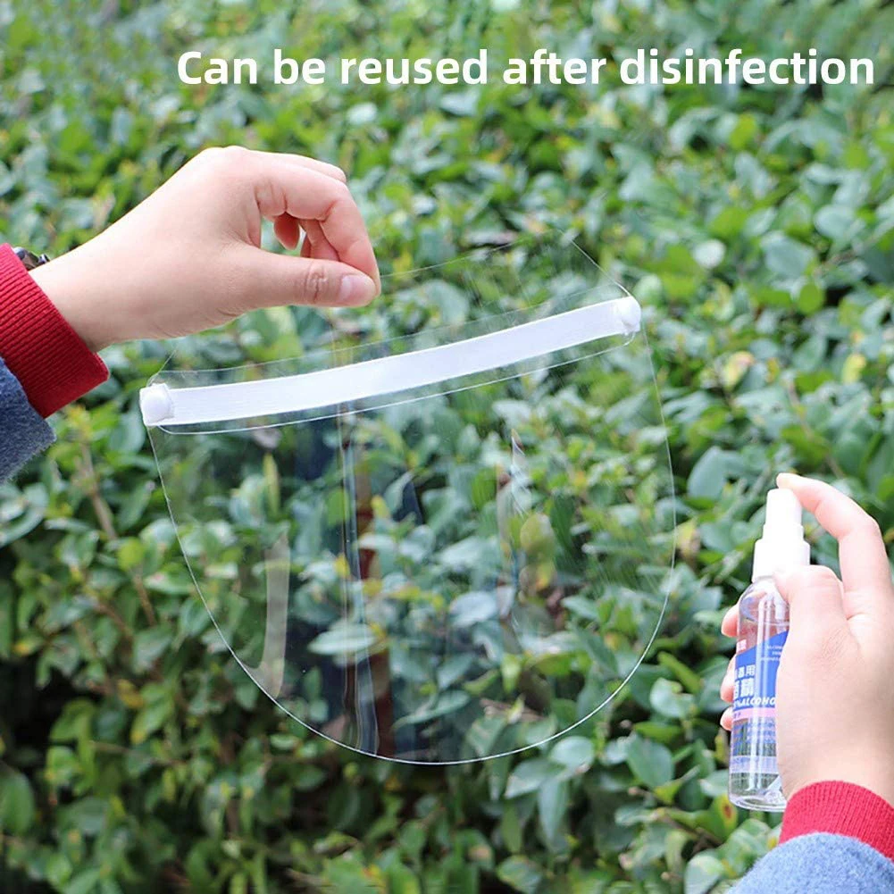 Полнолицевая Защитная крышка с маской для мужчин и женщин безопасный прозрачный