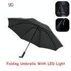 Зонт 90Fun, 8K, складной, автоматический, с защитой от дождя и ветра, UPF50 +, с защитой от ультрафиолета солнечные зонтики светодиодный светильник кой