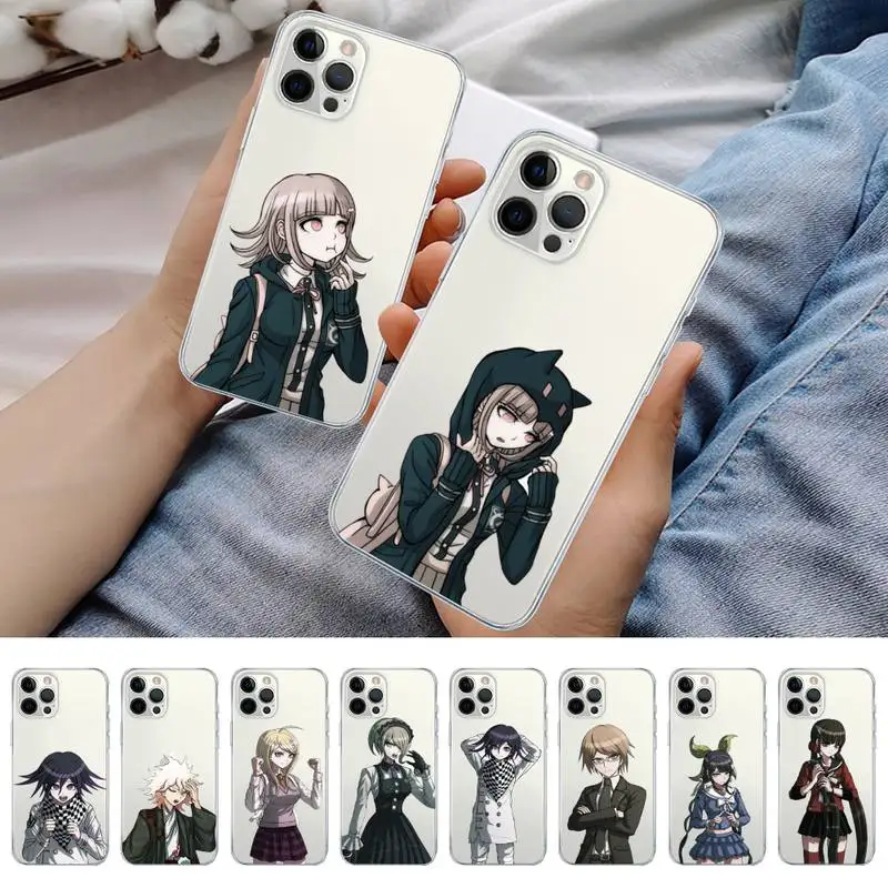 

DANGANRONPA Phone Case for iPhone 11 12 13 mini pro XS MAX 8 7 6 6S Plus X 5S SE 2020 XR case