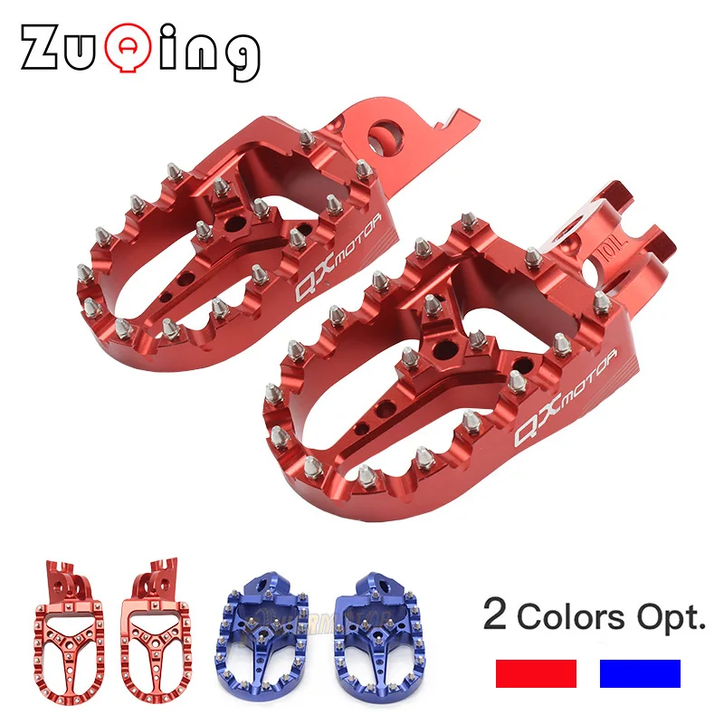 

Motorcycle CNC Footrest Foot peg Foot Pegs Rests Pedals For YAMAHA Yz125 Yz 125 250 Yz450f Yz85 Wr250 450f 99-17 Pit Bike