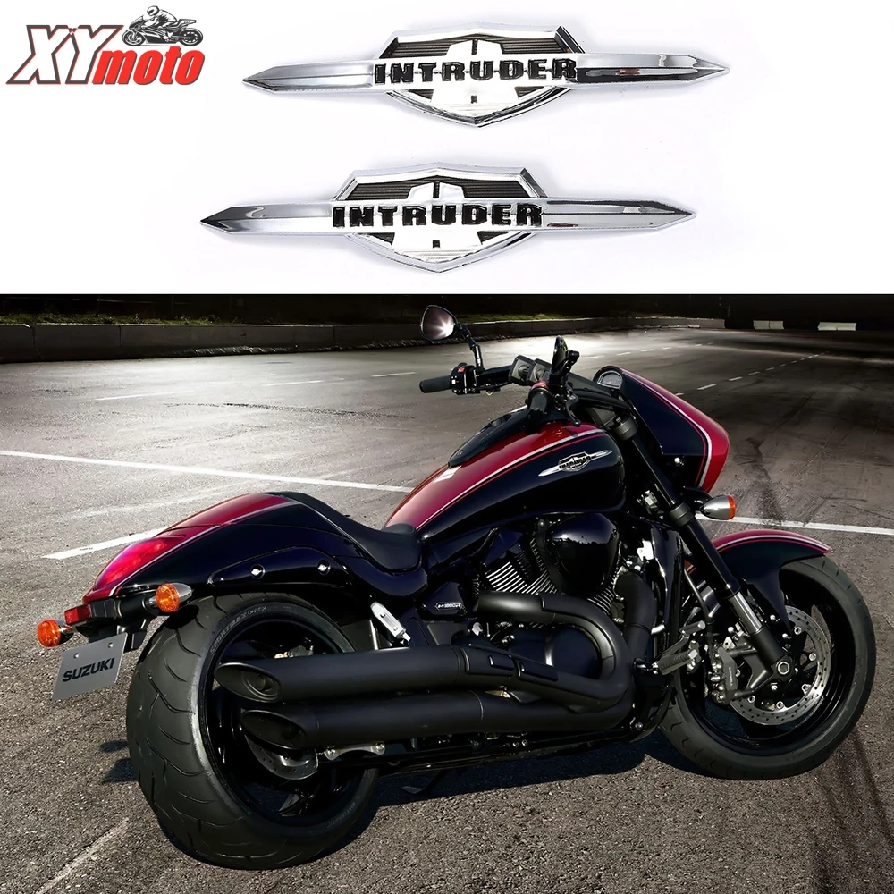 Наклейка на мотоцикл для Suzuki Intruder VL400 VL800 LC1500 эмблема бензобак хромированная