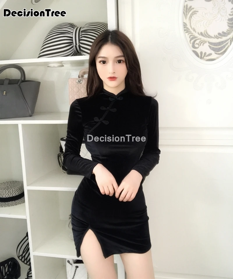 2021 Элегантное Атласное cheongsam китайское улучшенное qipao без рукавов Новинка
