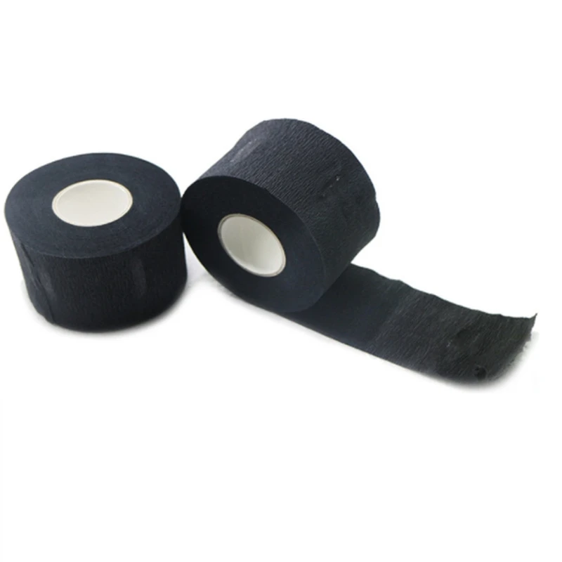 

5 Roll Black Hair Neck Paper Salon Waterproof Dye Perm Hair Ruffle Cover Hairdresser Collar Styling Tools
