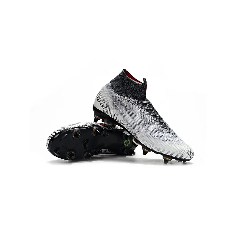 Оригинальные мужские футбольные бутсы тренировочные длинные шипы Детские