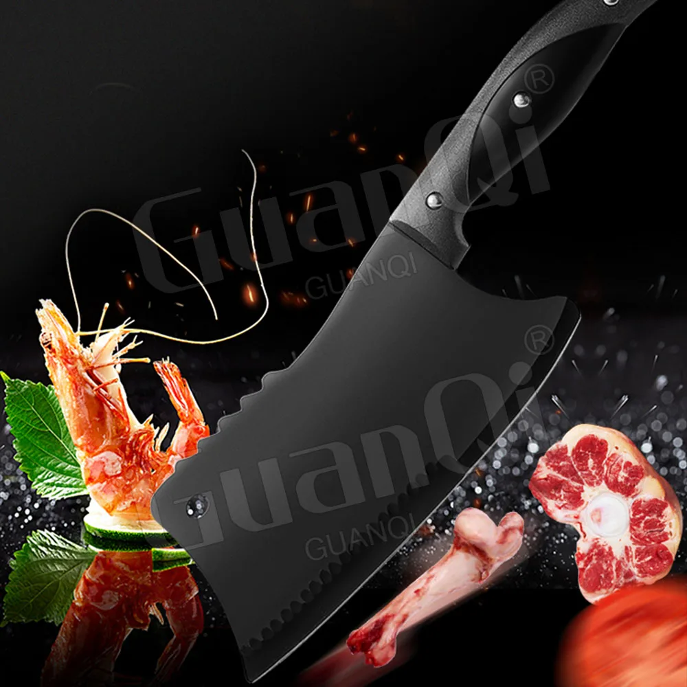 8-дюймовый нож мясника из нержавеющей стали кухонный для нарезки мяса шеф-повара