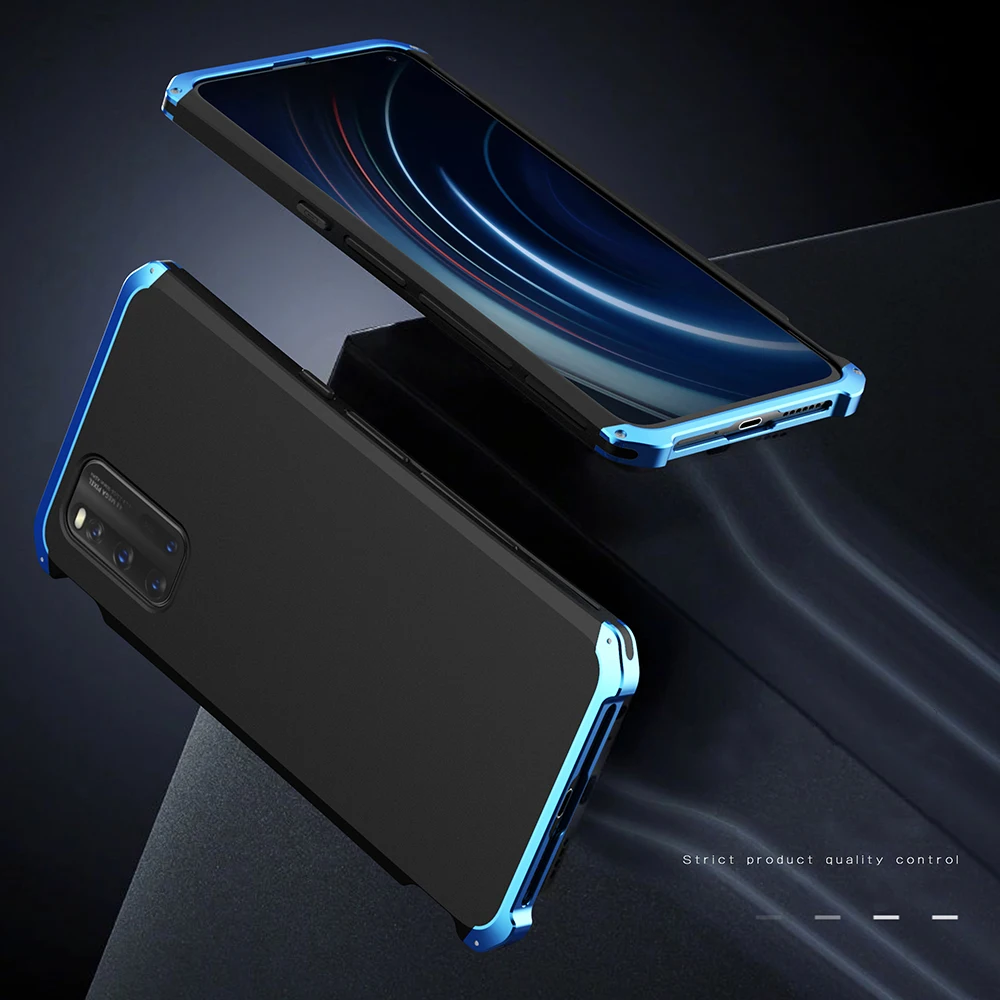 Dropshipping Anti-fall Metal Frame For VIVO iQOO 3 5 Pro iQOO3 iQOO5 Aluminum Shockproof Armor Alloy IQOO3 Bumper Case Cover