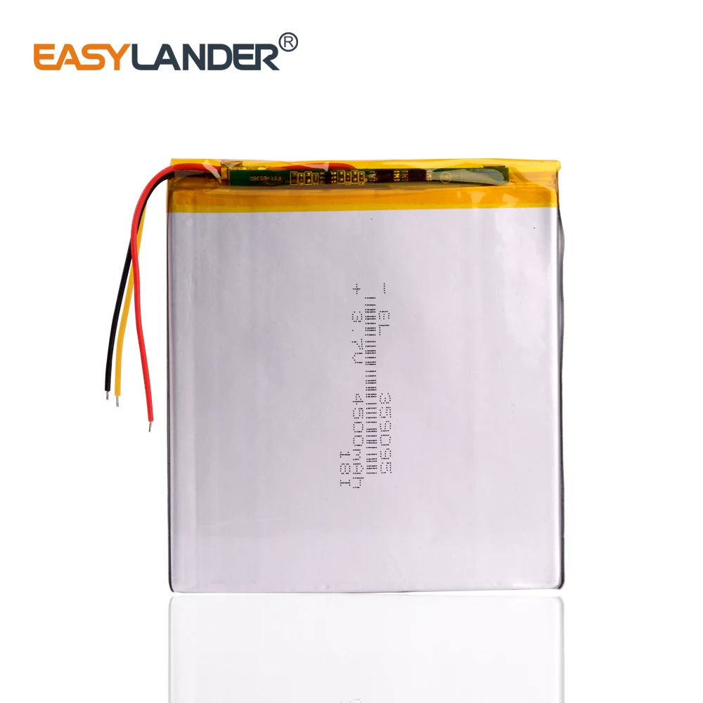 3 линии 3,7 V 4500mah планшетный аккумулятор gm литий-полимерный аккумулятор 359095 литий-ионный аккумулятор для MP3 MP4