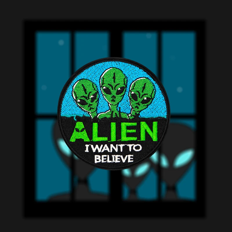 2 шт. космический пришельец вышивка патч шитье Сделай Сам заказной хлопок железо