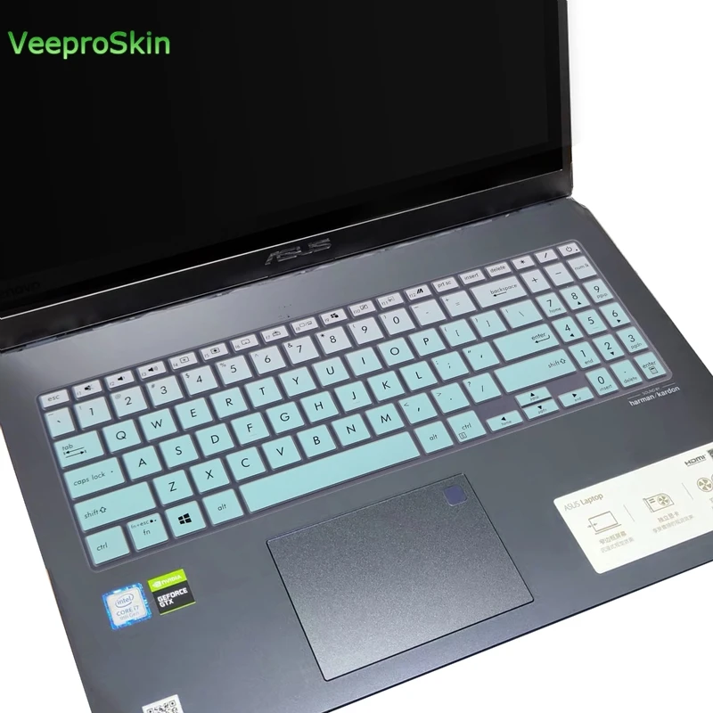 fademint Защитный чехол для клавиатуры ноутбука ASUS VivoBook S15 S531 S531FL S531F S 531 F FL S532 VX60 S532FL S532F - Цвет: fademint