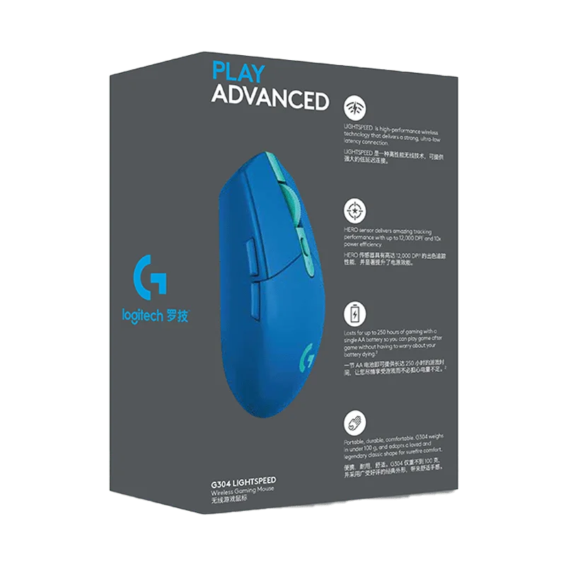 

Logitech G102 Original IC PRODIGY/LIGHTSYNC G203 Gaming Mouse Optical 8000DPI 16.8M Color LED Customizing 6 Buttons Wired