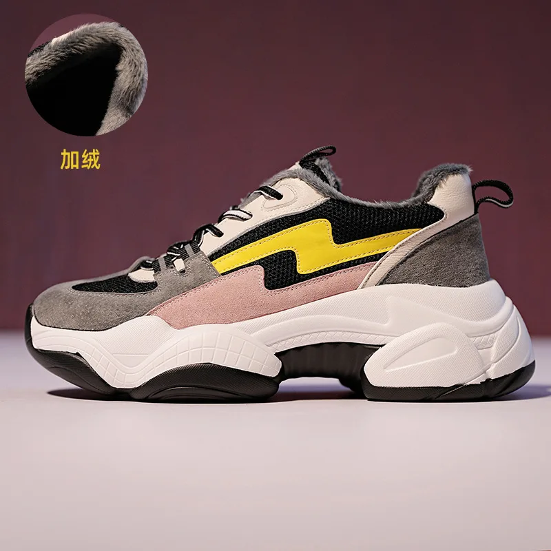 

Women Shoes 2019 Winter Sneakers For Vulcanized Shoes Women Winter Shoes Sports Femme Women Causal Shoes O4-75