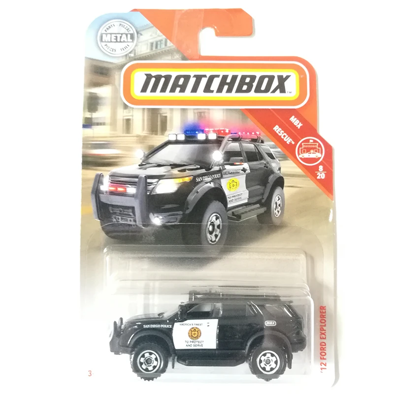 2019 автомобиль 1:64 спортивный 12 FORD EXPLORER металлический корпус коллекция гоночных