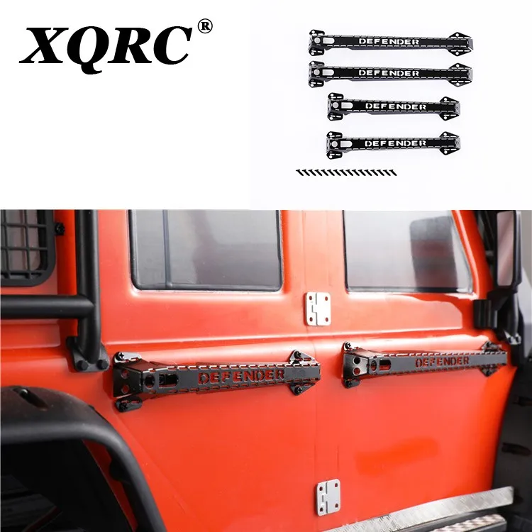 

XQRC металлическая дверная ручка, дверная защита для обновленной части 1 / 10 RC crawler traxxas trx-4 TRX 4 D90 D110