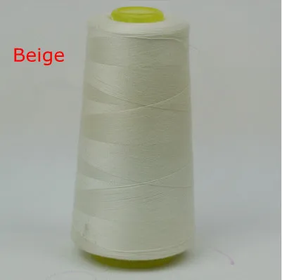 3000 ярдов Длина полиэстер нить белый/черный/синий/серый швейные нитки для
