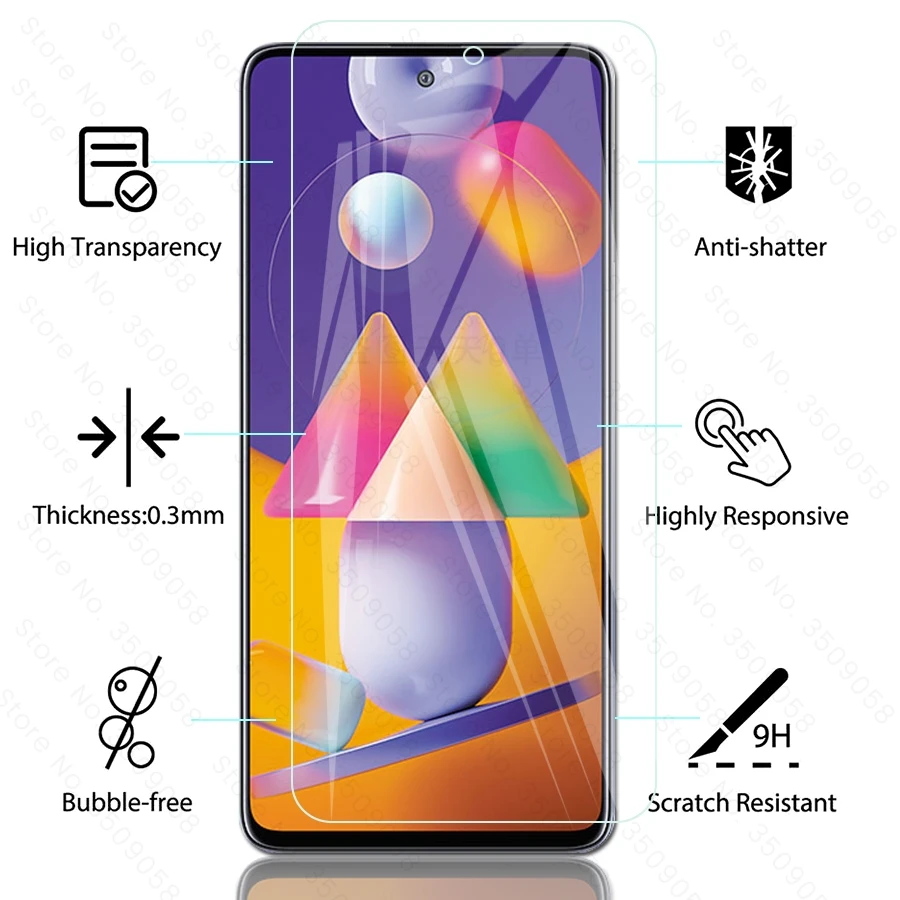 Защитное стекло для камеры sasmung galaxy m31s m31 m 31 s 2020 sm m317f/ds 6 5 ''tremp защитная