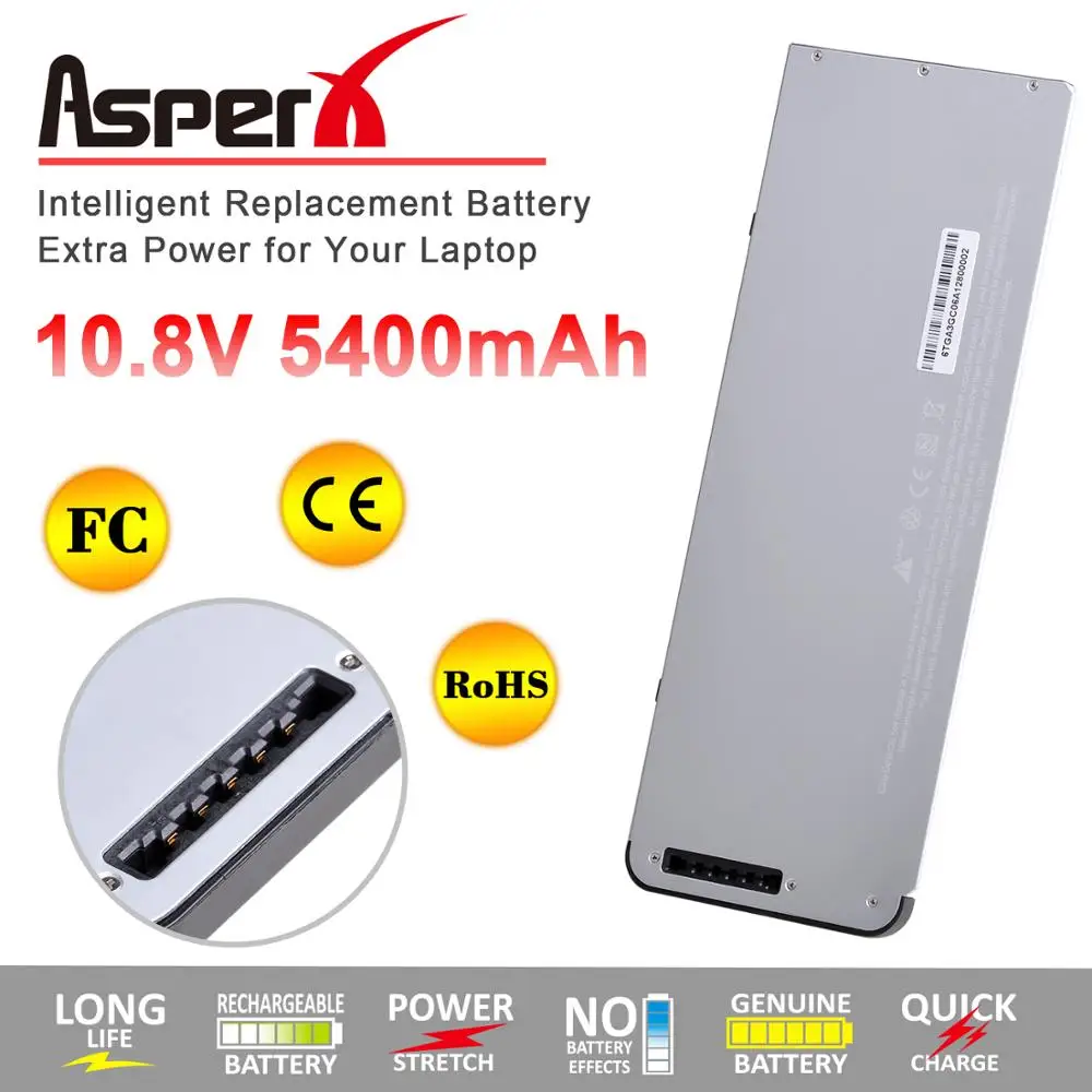 Аккумулятор для ноутбука Apple MacBook 13 дюймов A1278 (версия 2008 года) MB466LL/A MB466 MB771LLA MB771 A1280
