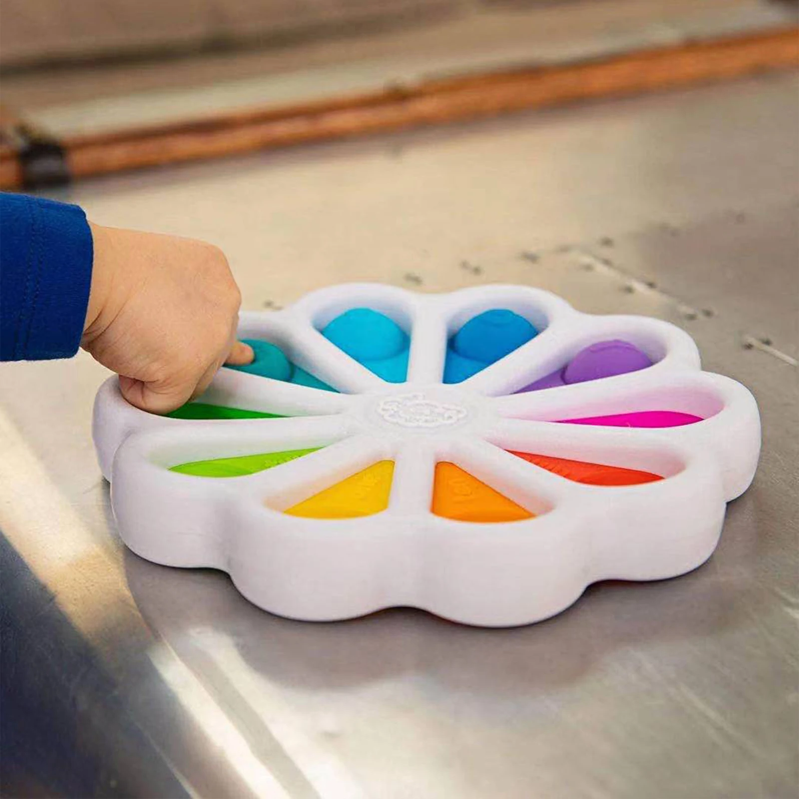 Пуш-ап пузырь Непоседа простой улыбающегося игрушка для снятия стресса ручной