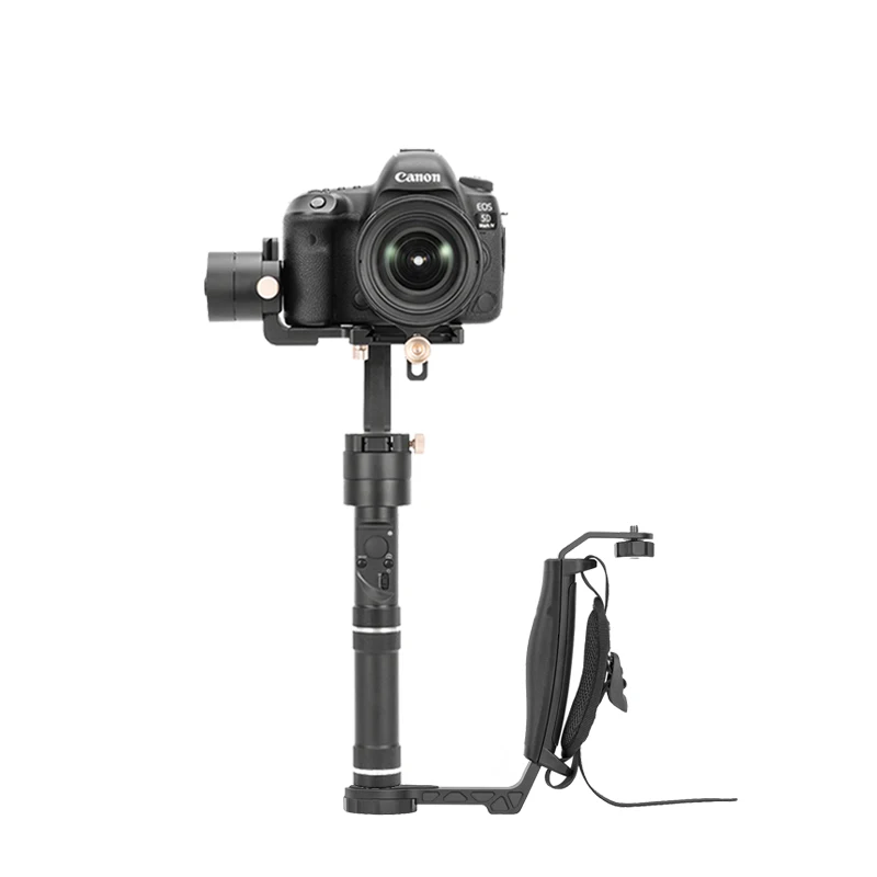 ZHIYUN Crane Plus 3-осевой стабилизатор портативный монопод с шарнирным замком 2500g Полезная нагрузка Для беззеркальных цифровых зеркальных фотокамер Камера Поддержка режим POV VS Crane2 - Цвет: Crane plus-MiniGrip