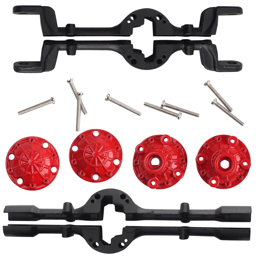 

Mini Axle Housing Modification Durable RC Car Upgrade Metal Front Rear Toy Part Tool Spare Accessories Four-wheel For WPL B16