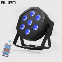 alien 718w rgbwa uv 6in1 led dmx par lights dj disco party stage lighting effect holiday xmas wedding wash with remote control