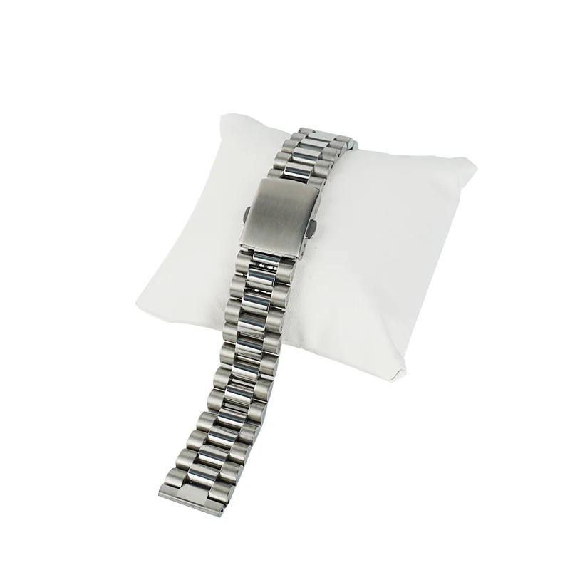 

18mm 20mm 22mm Brush Polish solid Stainless Steel president Watch Strap band flat end for all watches