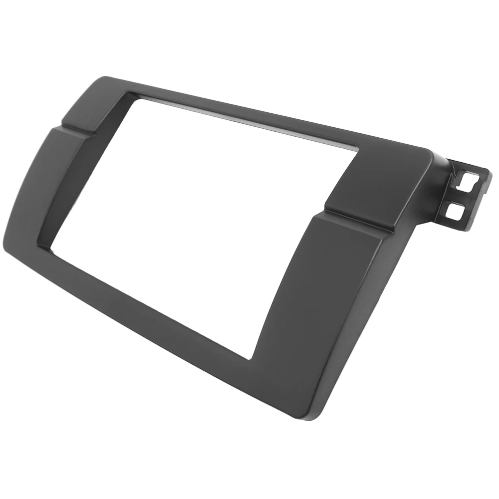 2din рамка для BMW 3 серии E46 двойная Din фасция радио DVD стерео панель обшивка