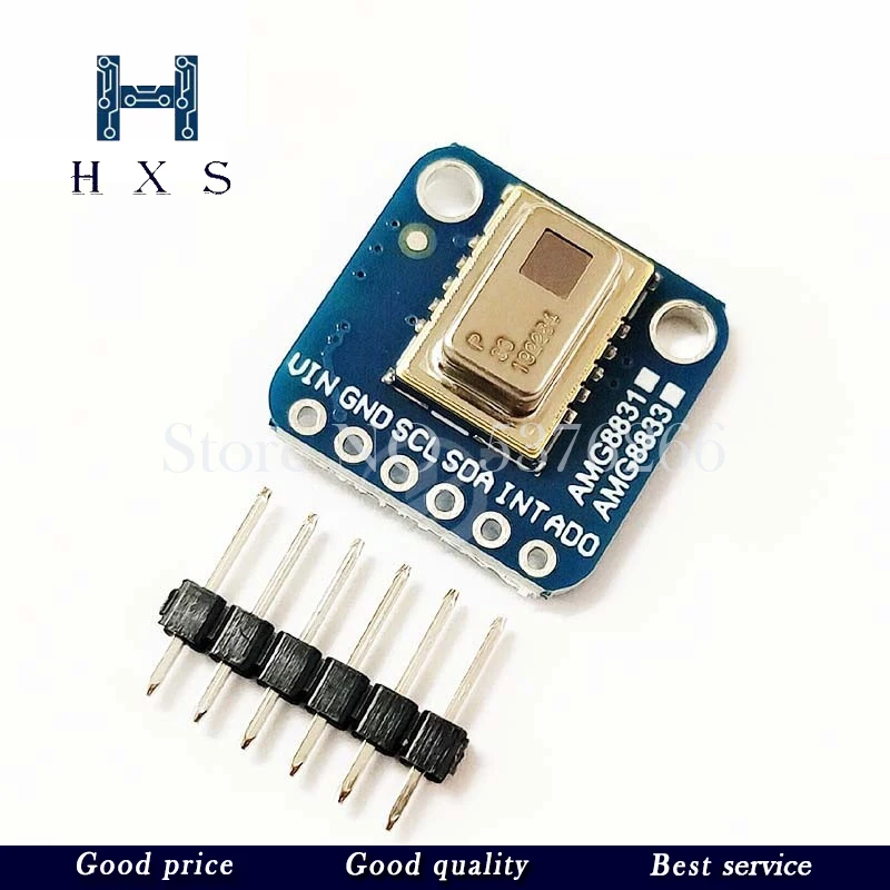 

GY-AMG8833 IR 8x8 Инфракрасный Тепловизор, матричный датчик температуры, модуль датчика 7M 10Hz