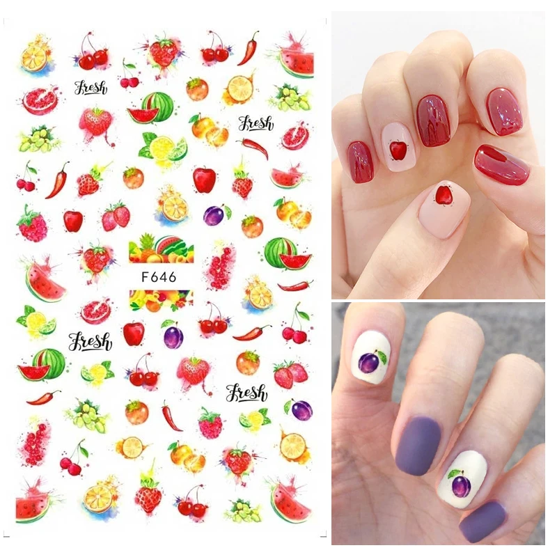 

1sheet 3d sticker models colorful black line Abstract image nail girl stickers Sexy 3D nail sticker slider for nail art