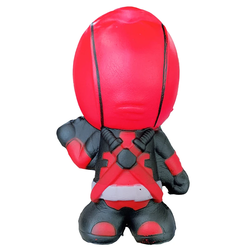 Jumbo супер герой Marvel Дэдпул сжимает игрушки мультфильм медленно поднимающийся мягкий ароматизированный стресс облегчение удовольствие для Ребенка Рождественский подарок игрушка