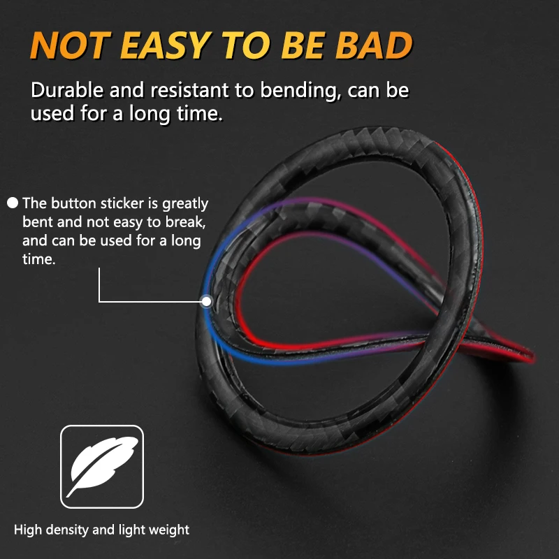 Для bmw e90 e92 e93 углеродное волокно автомобильный двигатель старт стоп кольцо M