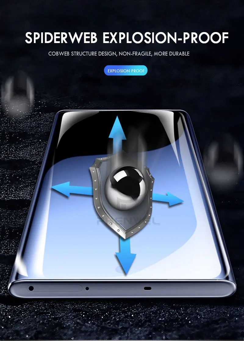 Передняя+ задняя защитная пленка для samsung Note 10 гелевая 3D Защитная пленка для экрана Galaxy Note 10 Plus 10+ 5G TPU Гидрогелевая пленка