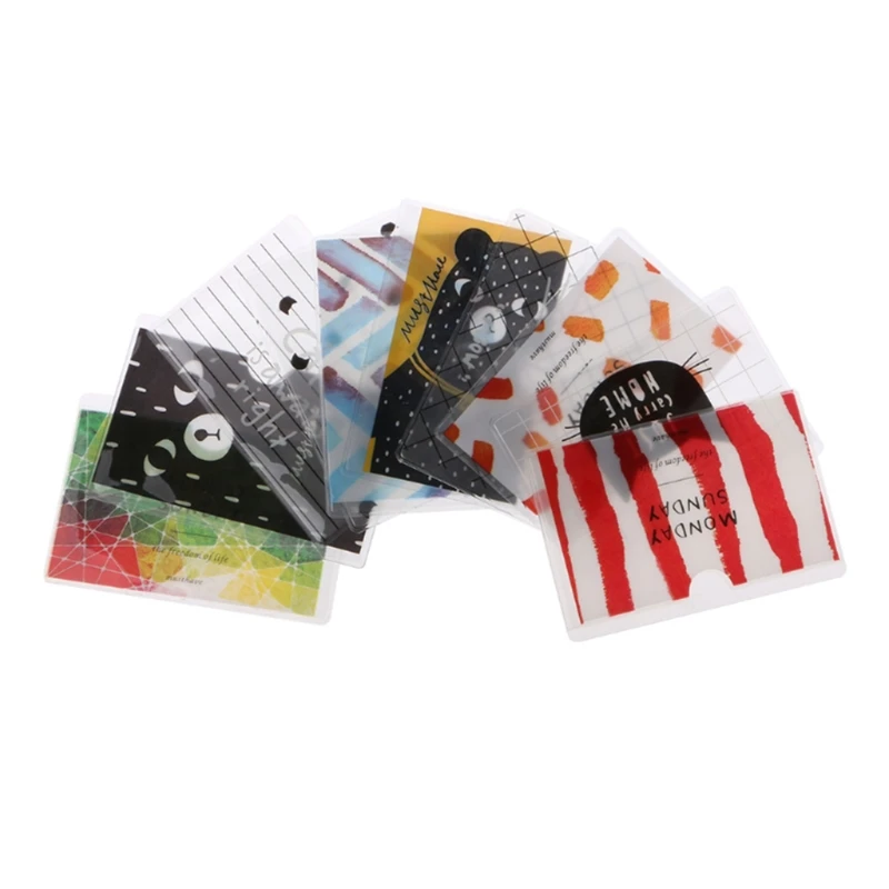 

Новинка 2022, мультяшный рукав для карт из пвх 3,54 дюйма x 2,44 дюйма, подходит для различных карт, идеально подходит для студентов, подростков, оф...