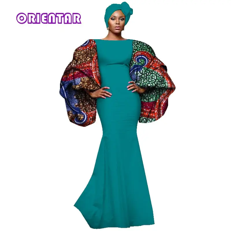 Платье женское длинное с принтом пикантное вечернее Макси платье большим