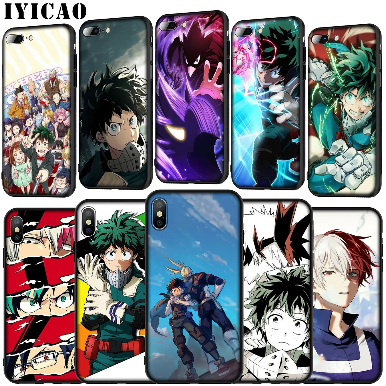 IYICAO My Hero Academy аниме Мягкий силиконовый чехол для Huawei P30 P20 Pro P10 P9 Lite Mini 2017 2016 P Smart Z Plus