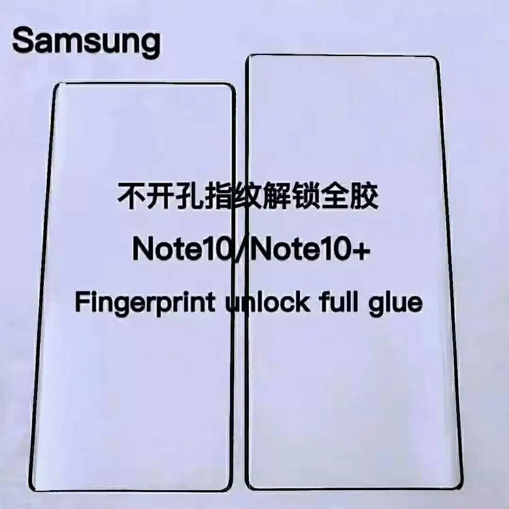 25 шт. 0 18 мм для Samsung Note 10 3D изогнутое закаленное Высокопрочное стекло Примечание Pro