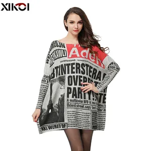 XIKOI свитер оверсайз платье женский вязаный пуловер кардиган кофта женская джемпер кофты  кардиганы осень 2019 одежда пончо кашемир