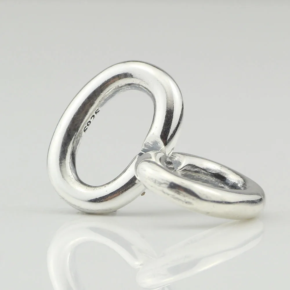 925 пробы серебра DIY ювелирных изделий и Компоненты O в виде Соединенных кругов