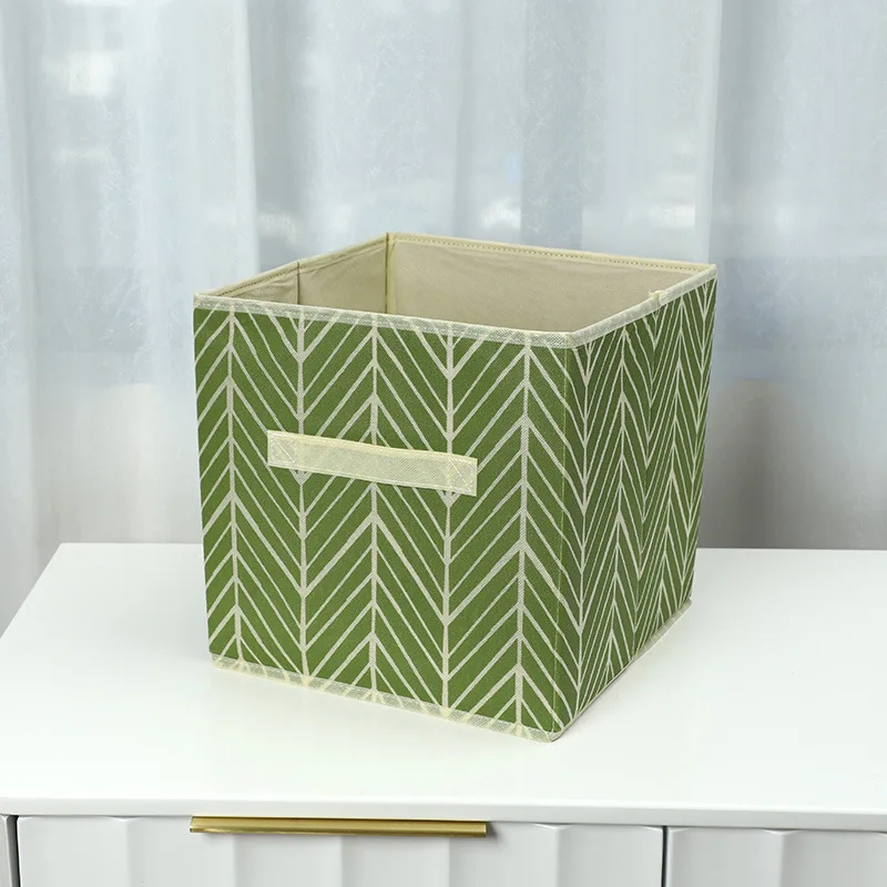 

Non-Woven Square Storage Box Cloth Storage Box Uncovered Storage Organizing Box Sundries Basket Wardrobe Clothes Storage