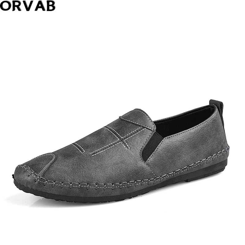 

Mens Loafers Shoes Luxury Hot New Style Fashion Youth Shoes for Men Lightweight Breathable Non-slip Wear-resistant Driving Shoes