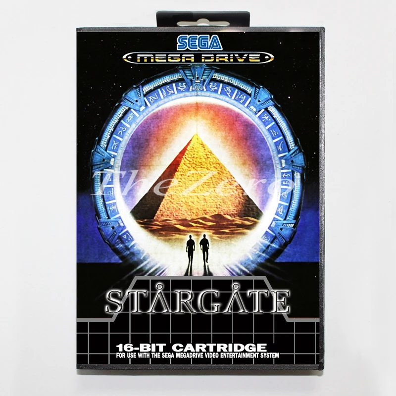 Звёздные Врата с коробкой для 16 бит MD видео карточная игра Sega игры Mega Drive/Genesis |