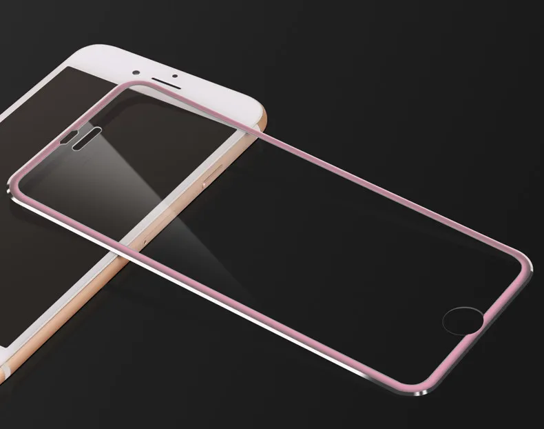 Чехол из алюминиевого сплава с закаленным стеклом для iPhone 7 6 6s Plus чехлы