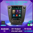 Автомагнитола MEKEDE с вертикальным экраном HD в стиле Tesla, Android 11, 9,7 дюйма, для Lexus IS IS200, IS250, IS300, IS350, автомобильный Dvd-плеер 2006-2012