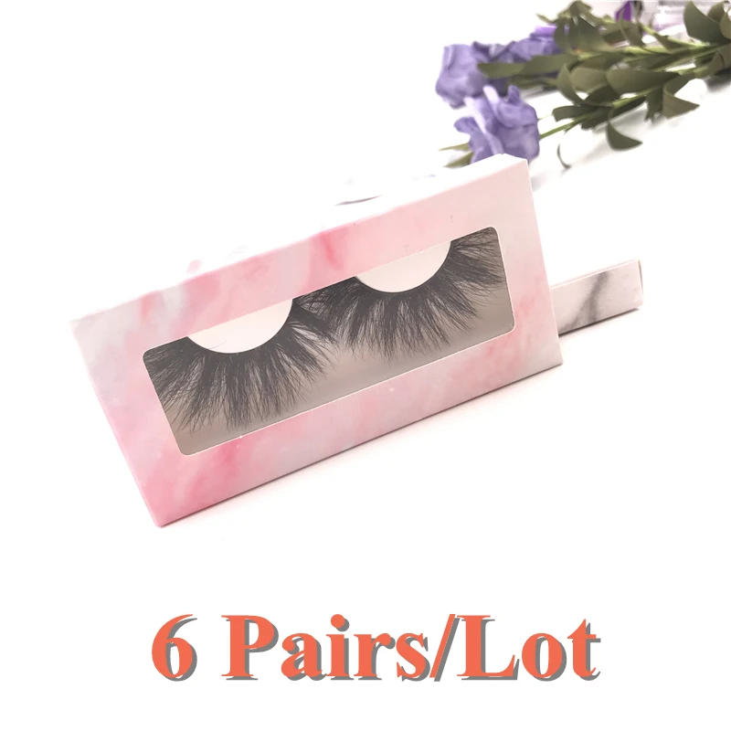 Ресницы 6 парт/лот 27 мм оптовая продажа Прямая поставка супер длинные 5D ресницы