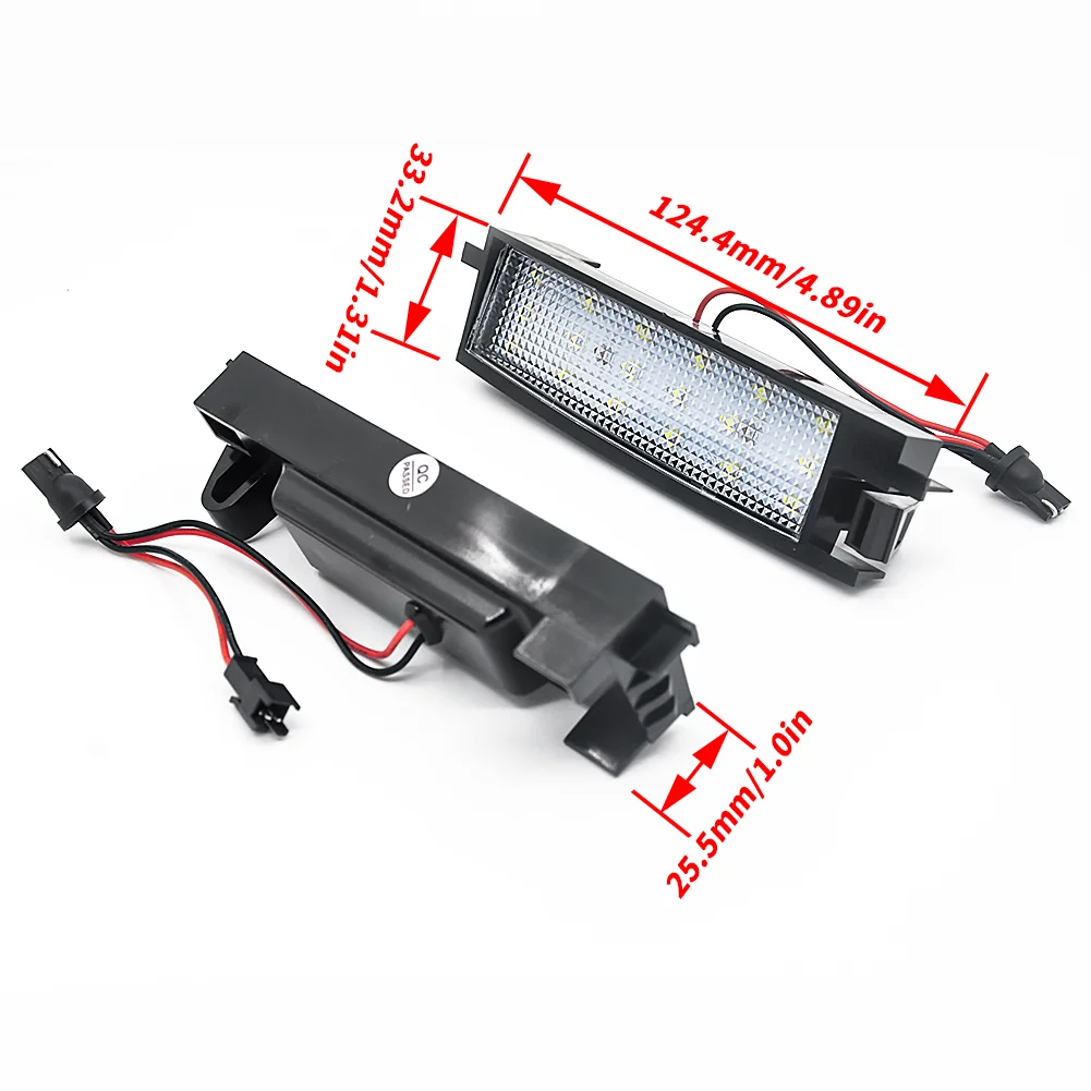 

Комплект из 2 предметов. Белый светодиодный светильник для номерного знака для Toyota Corolla Rav4 2 3 4 XA40 Avalon Camry Solara Scion IM Yaris Vanguard XA30