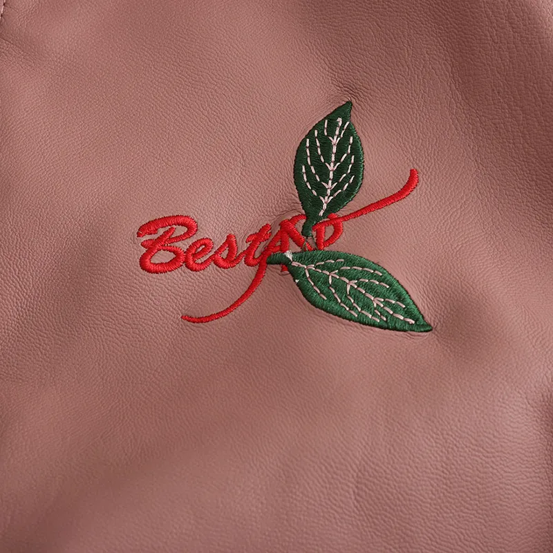 

Faux Leather Jacket Women Autumn Winter Thick Warm Lining Fashion Motorcycle PU Jacket Short Coat Female Loose Plus size Outwear